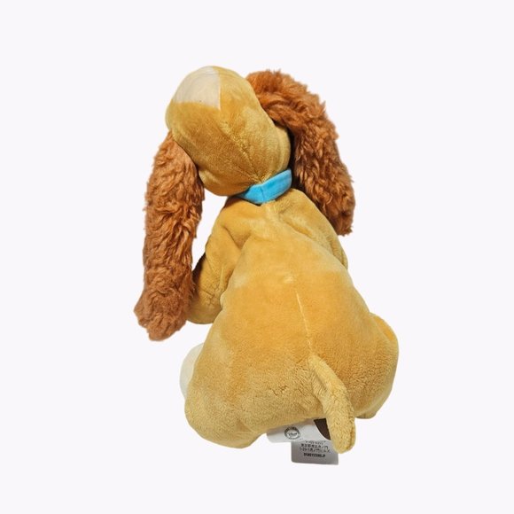 Disney Store Lady And The Tramp 13 Inch Plush Cocker Spaniel Dog Stuffed Animal - Picture 4 of 8